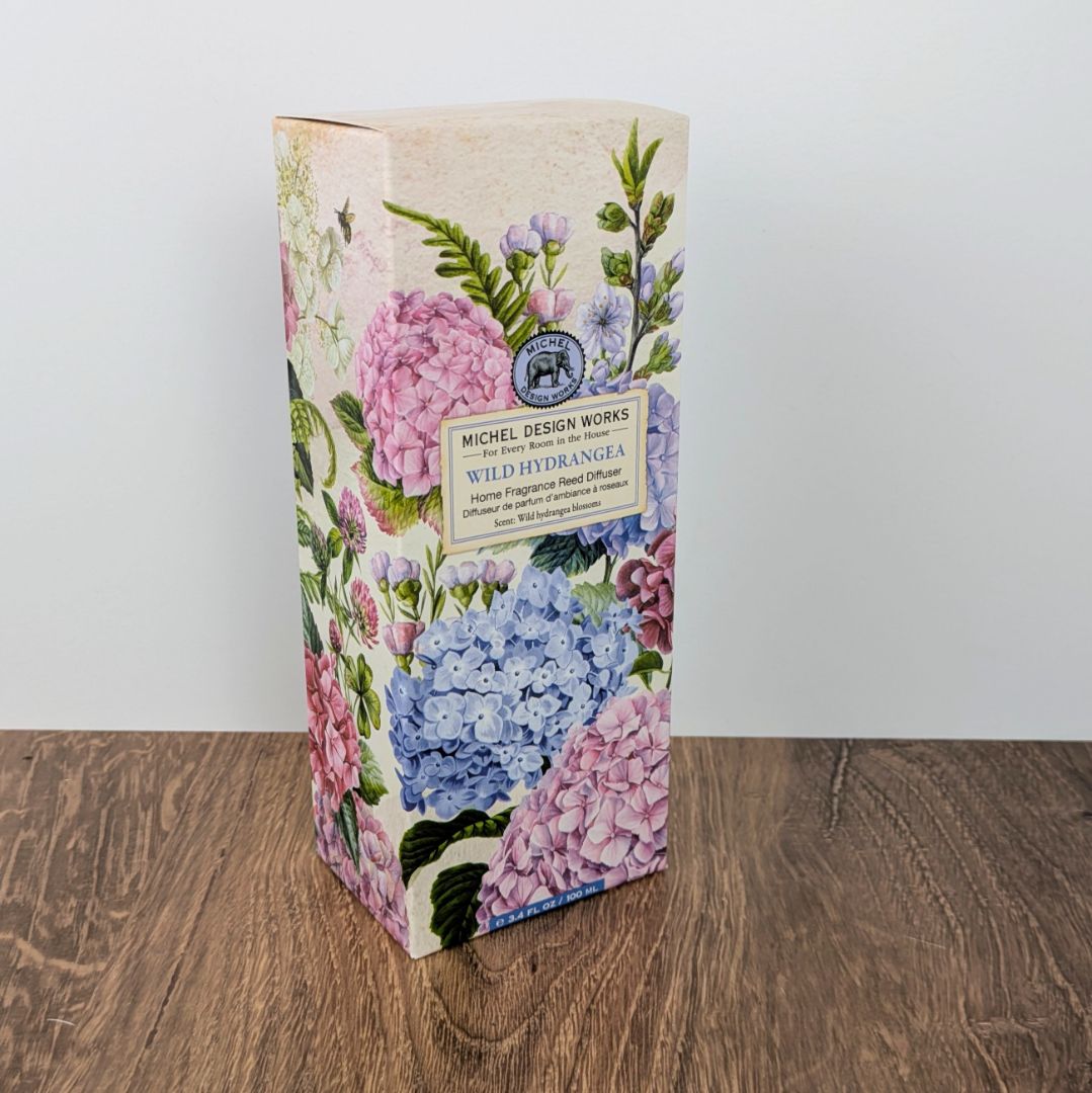 Wild Hydrangea Home Fragrance Reed Diffuser | Michel Design Works