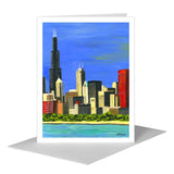 Willis Tower, Chicago, Greeting Card