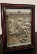 Framed Nereid on Triton Original Photo from Pompeii