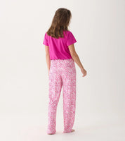Women's Pink Lotus Mandala Pajama Pants – Ultra-Soft Loungewear Gift