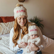 Mini Cerise Beanie Hat for Baby