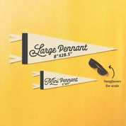 There's No Crying In Baseball Felt Pennant