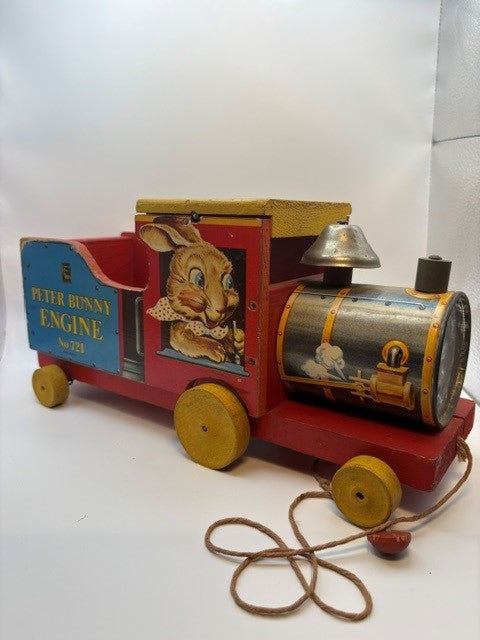 1949 Fisher Price Peter Bunny Engine — alternate view