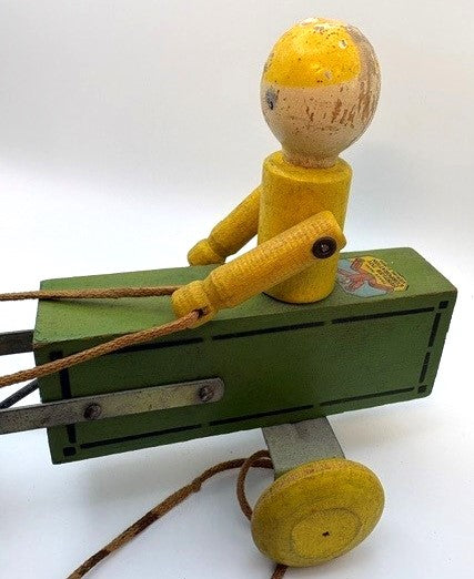 1928 Billy Hustler Pull Toy