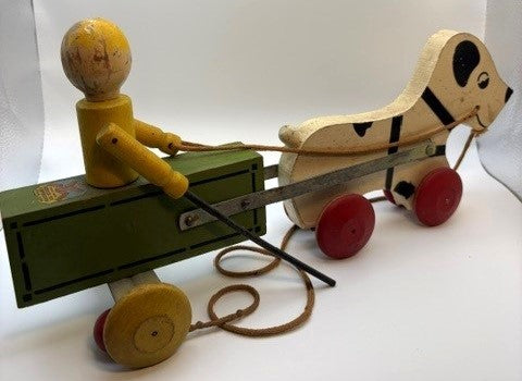 1928 Billy Hustler Pull Toy