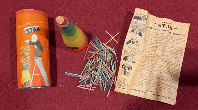 1960's International Game of STAK by Marks Bros.