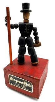 1940's Hangover Pete #124 Jointed collapsible push puppet.