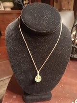 Yellow Crystal Necklace