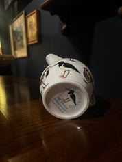Emma Bridgewater "British Birds" half-pint milk pitcher