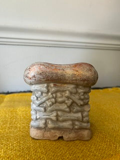 Ceramic "Haunted Bones" Skull House