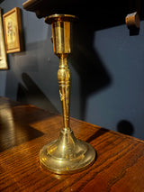 8" brass candlestick