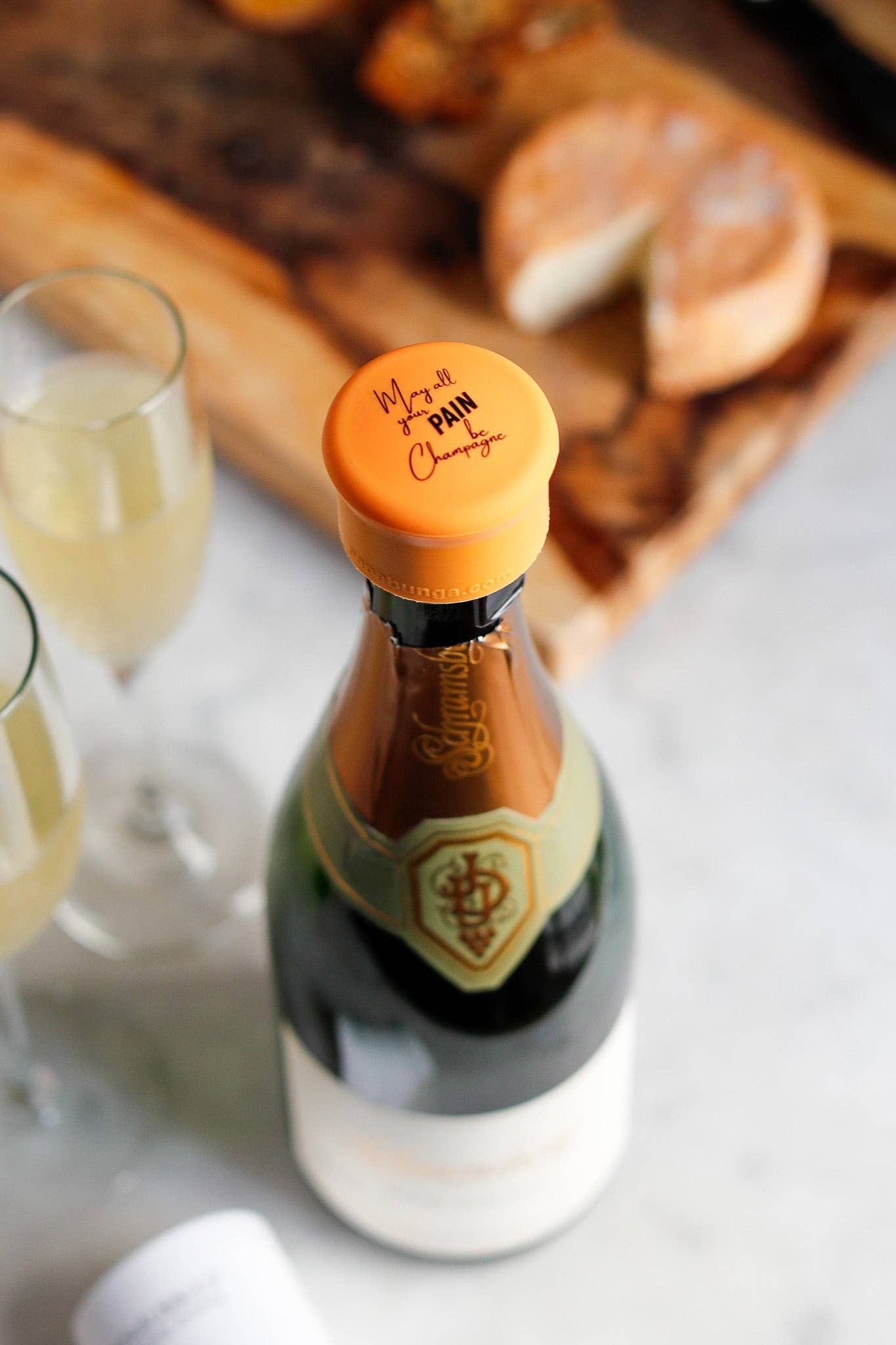 CapaBubbles® | May All Your Pain Be .. | Champagne Stopper