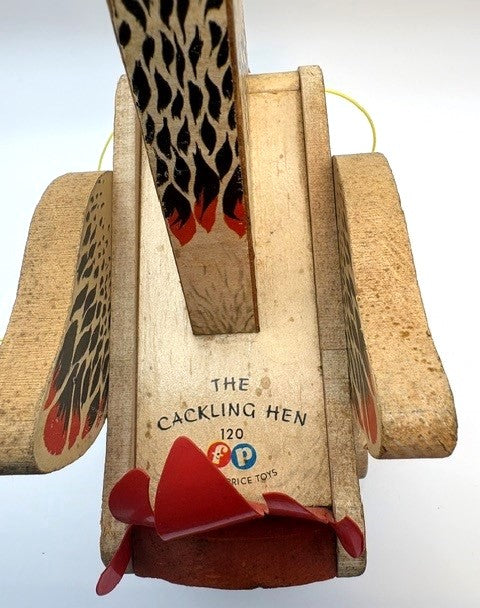 1958 Fisher Price Cackling Hen