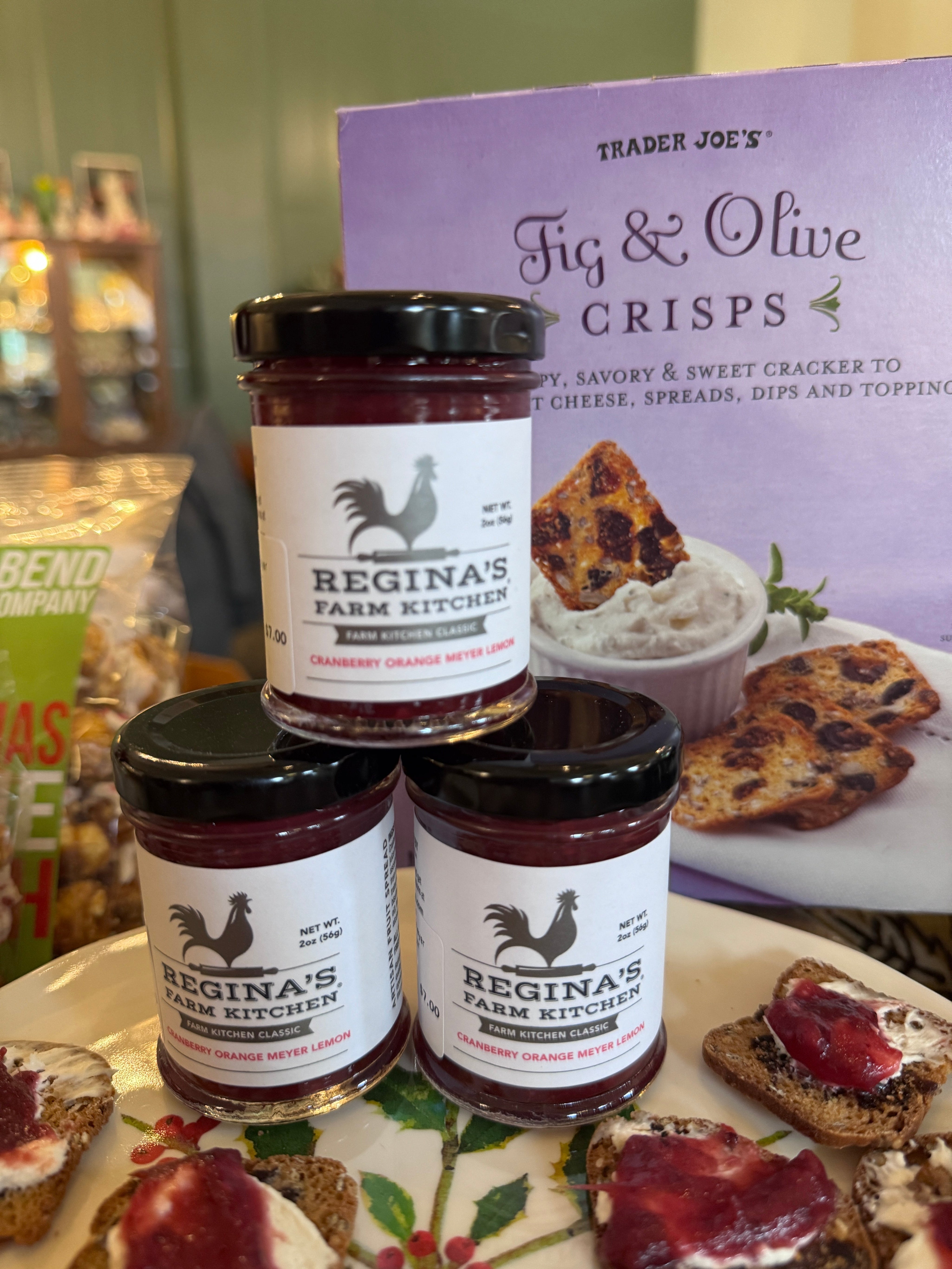 Cranberry Orange Meyer Lemon Spread - 2 oz.