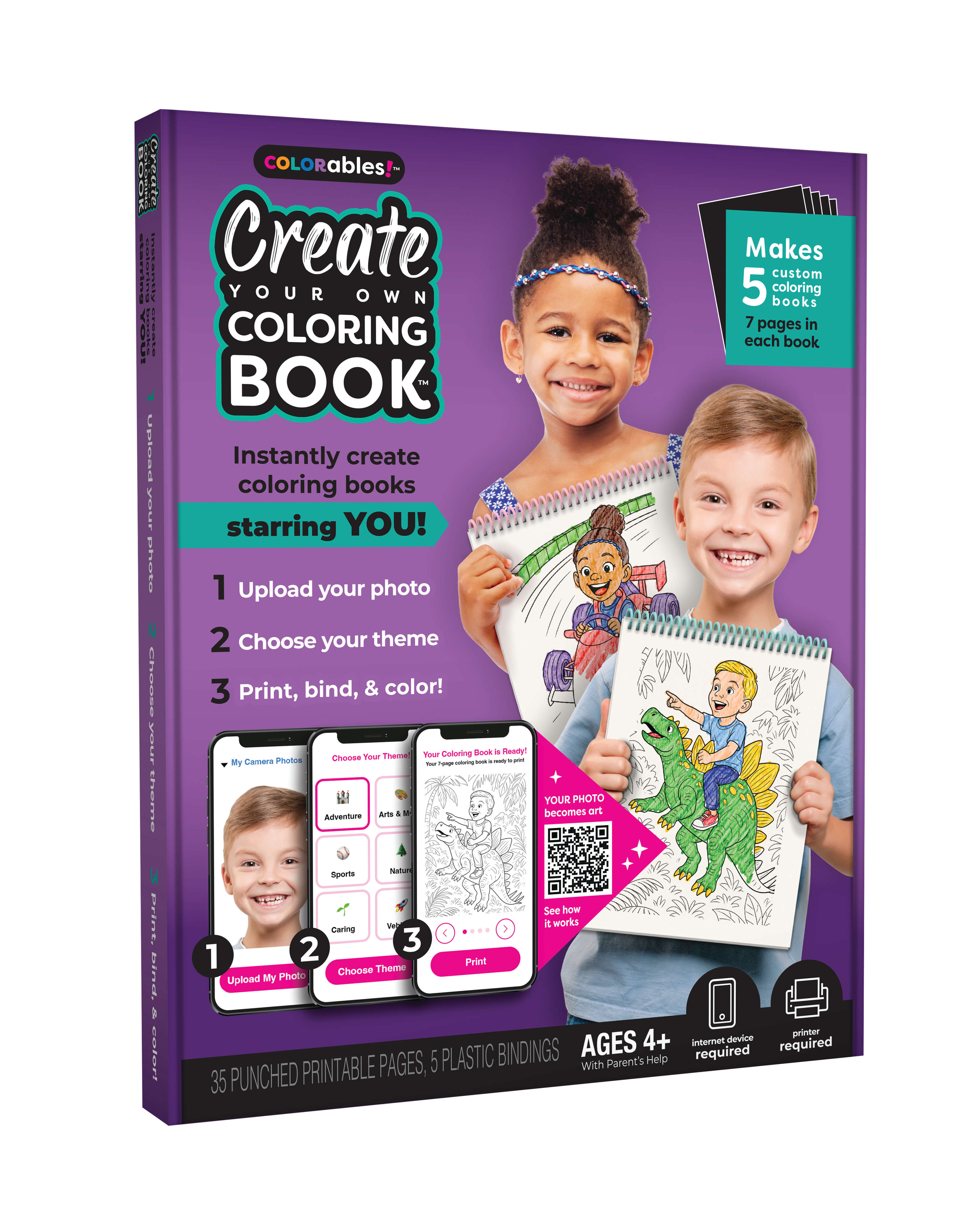 Create Your Own Coloring Book Kit