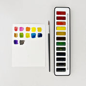 Watercolor Paint Set with Brush - JSQ Mercantile