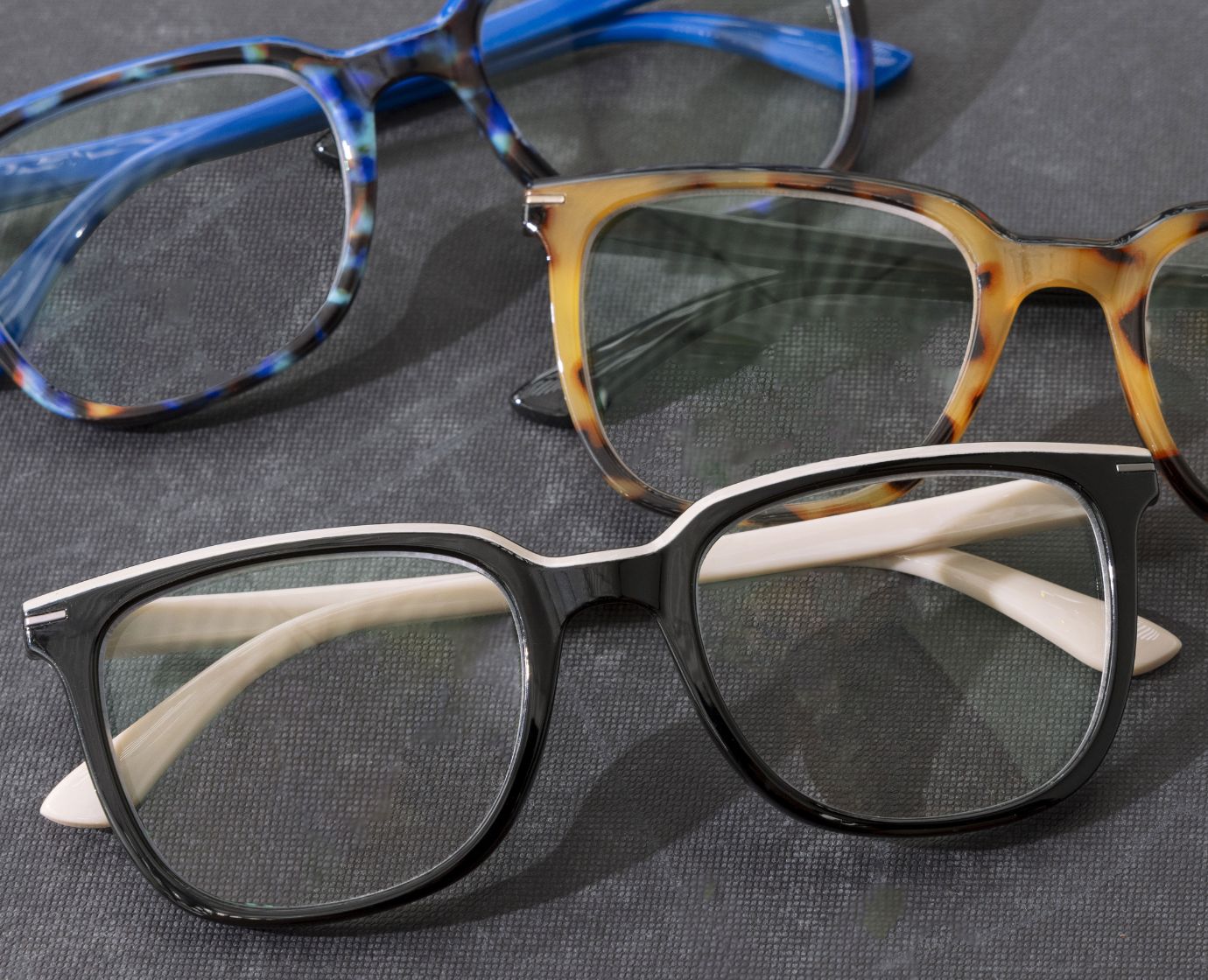 Dante Black and Taupe Blue Light Glasses | Peepers