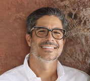 Dante Black and Taupe Blue Light Glasses | Peepers