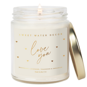Love You Soy Candle - 9 oz