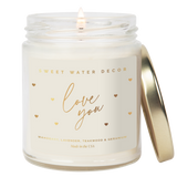 Love You Soy Candle - 9 oz