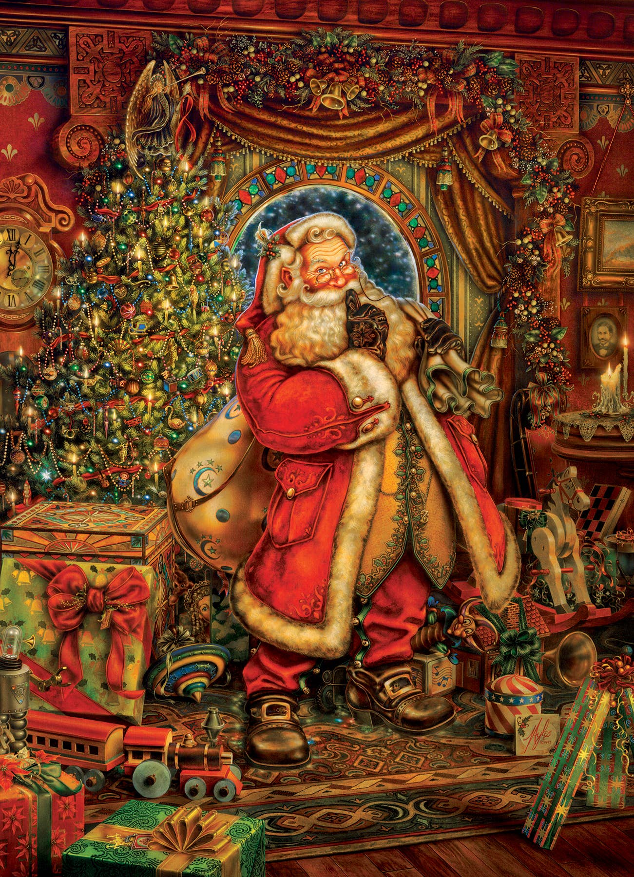 Christmas Magic 1000-Piece Puzzle - Made in USA