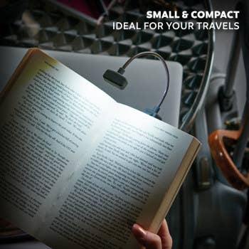 Compact & Flexible Travel Book Light