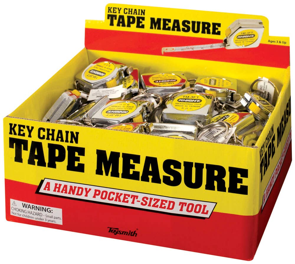 Key Chain Tape Measure, Small 1.25" - JSQ Mercantile