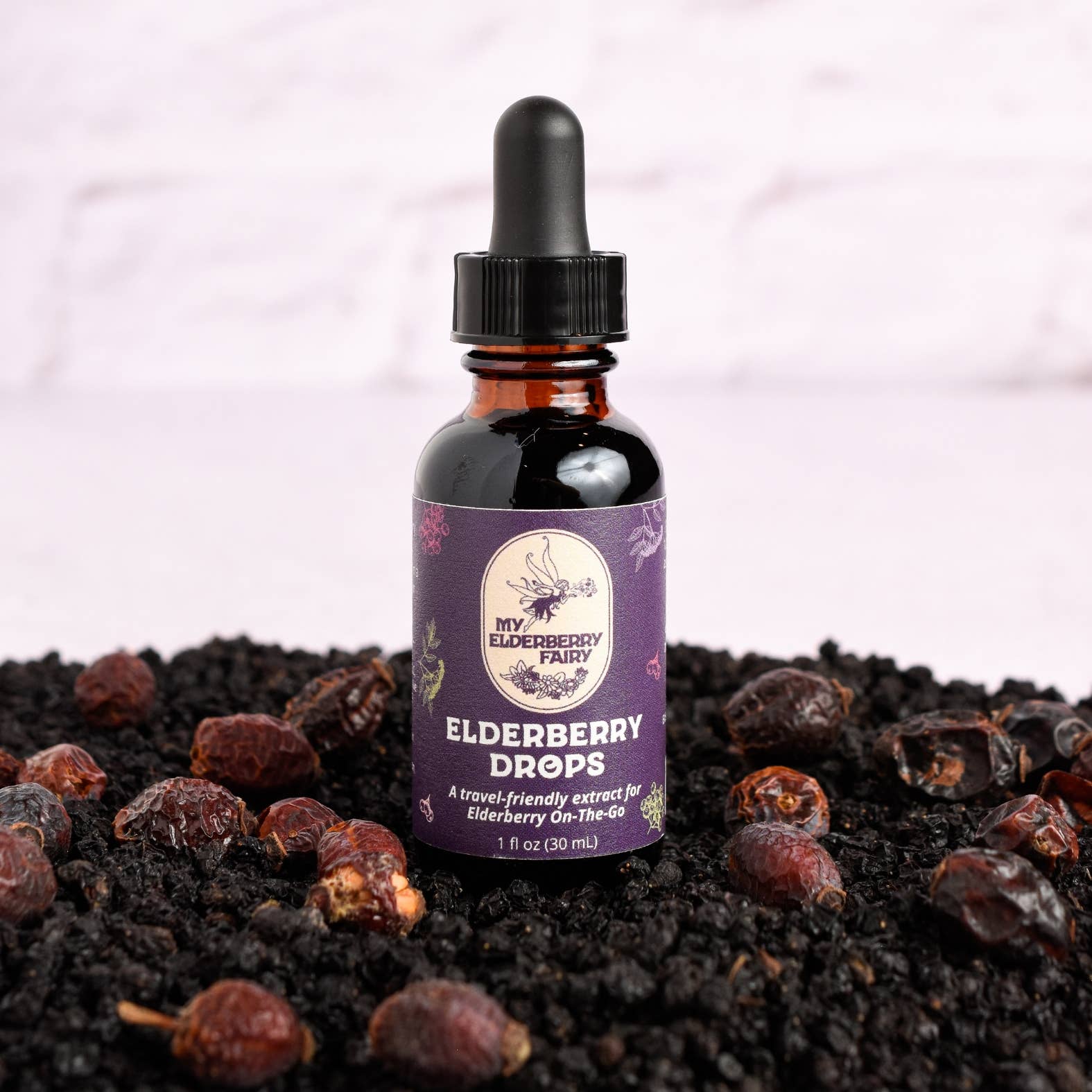 Elderberry Immune Drops – Organic Sambucus Extract (1 oz)