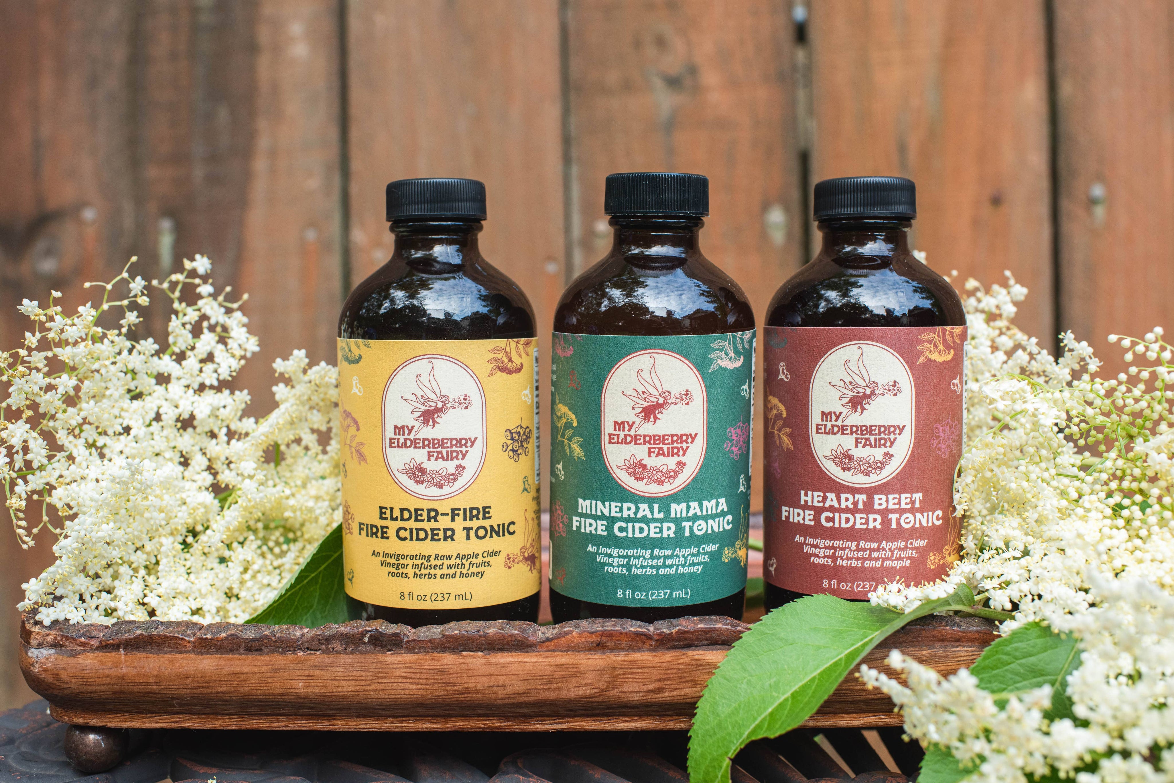 Mineral Mama Fire Cider Tonic – Nourishing Herbal ACV Blend (8 oz)