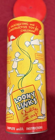 Kohner Brothers Loony Links No. 160 Tin Can with all pieces