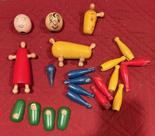 Kohner Brothers Loony Links No. 160 Tin Can with all pieces
