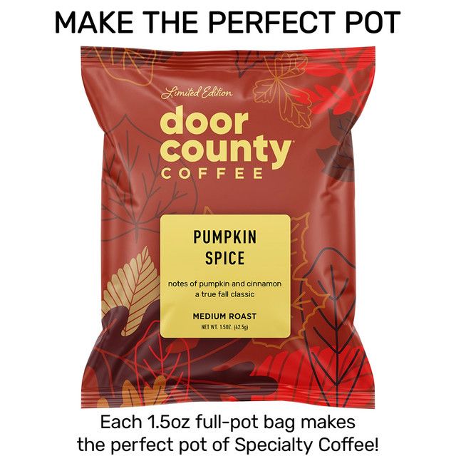 Pumpkin Spice FALL Flavored Coffee,  Full Pot