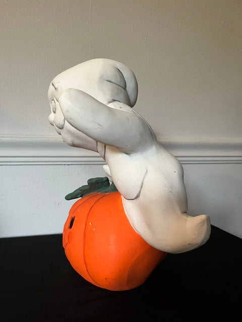 Smiling Ghost/Jack-O-Lantern Light Fixture