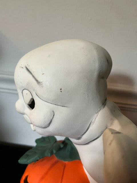 Smiling Ghost/Jack-O-Lantern Light Fixture