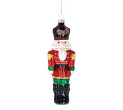 8" Glass Nutcracker Ornament