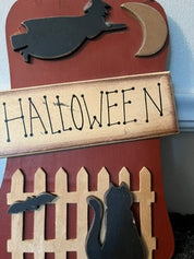 Rustic Halloween Wall Decoration