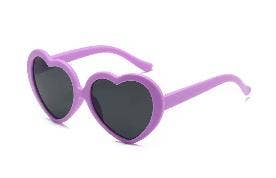 Heart Sunnies for Girls – Statement Sunglasses | Lavender