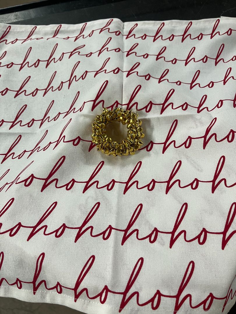 Table Linen Napkins  'Ho Ho Ho' - New