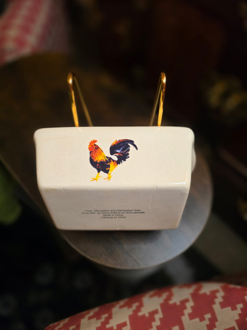 Rooster Mini Loaf Pan — alternate view
