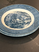 The Old Grist Mill, set of 2 10” plates