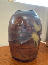 Mcm, collectible studio Tier art pottery vessel / vase