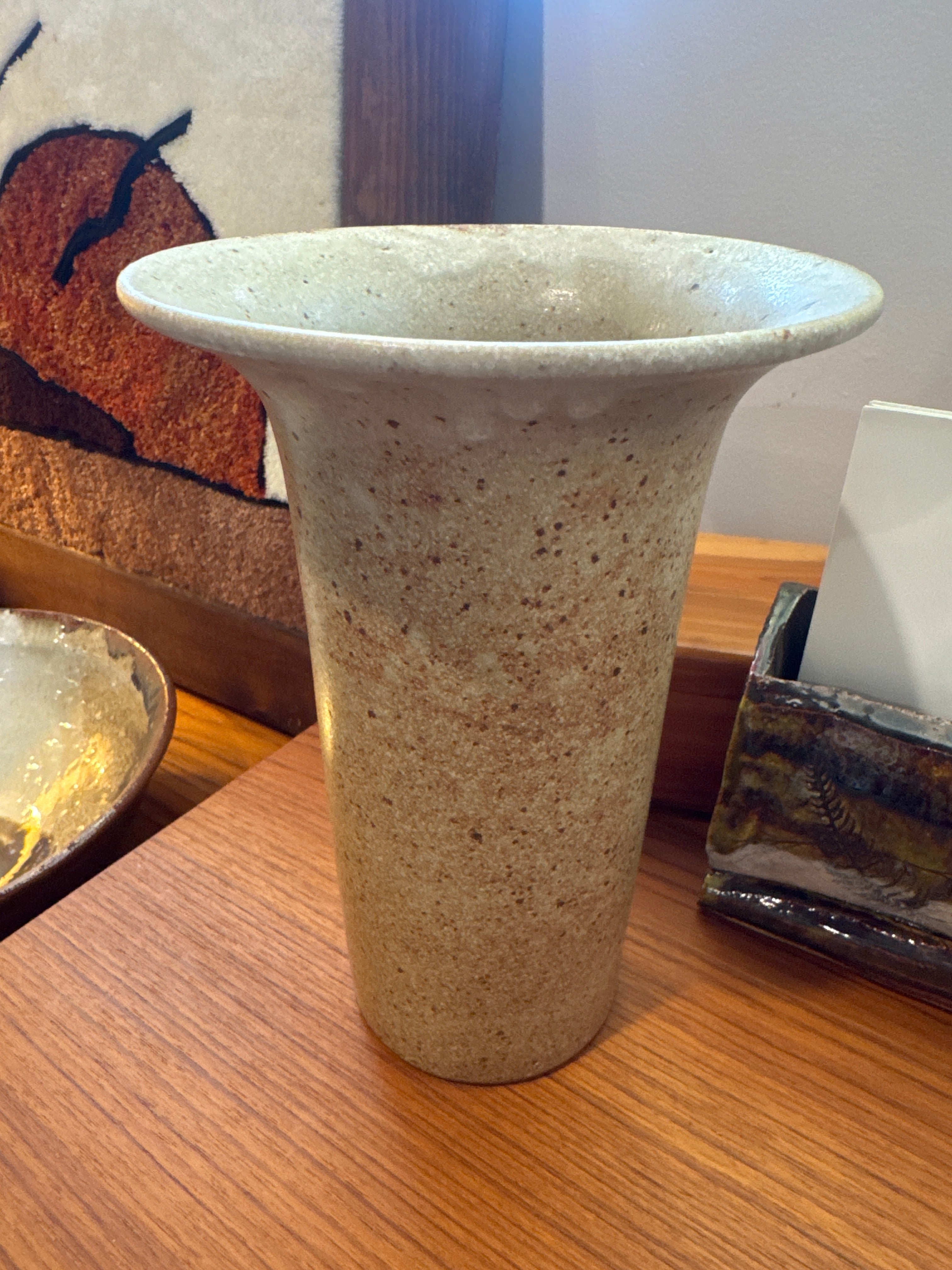 Vintage, studio pottery vase