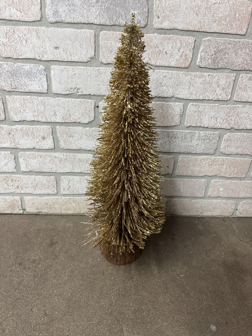 Gold Bottle Brush Tree ( 20 Ht)