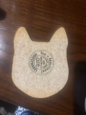 Cork Kitty Coaster