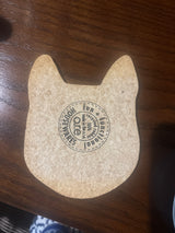 Cork Kitty Coaster