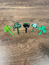 Set  (5) St Patrick’s Day Pastry Picks
