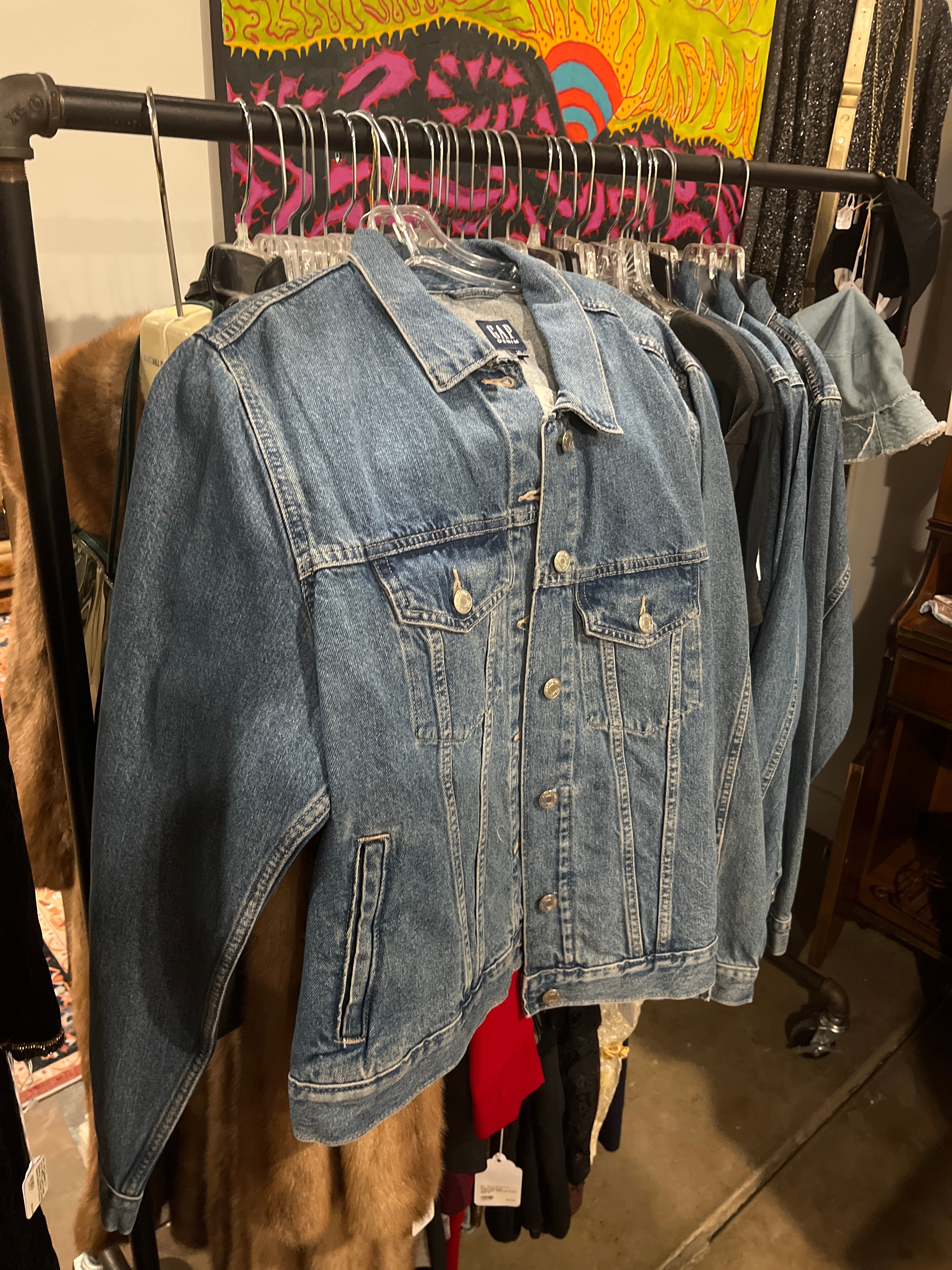 Gap Blue Jean Jacket XXL-New