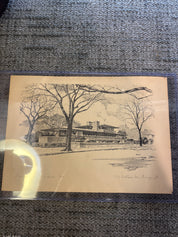 Frank Lloyd Wright, prints by Joseph Hennessy, signed.