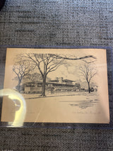 Frank Lloyd Wright, prints by Joseph Hennessy, signed.