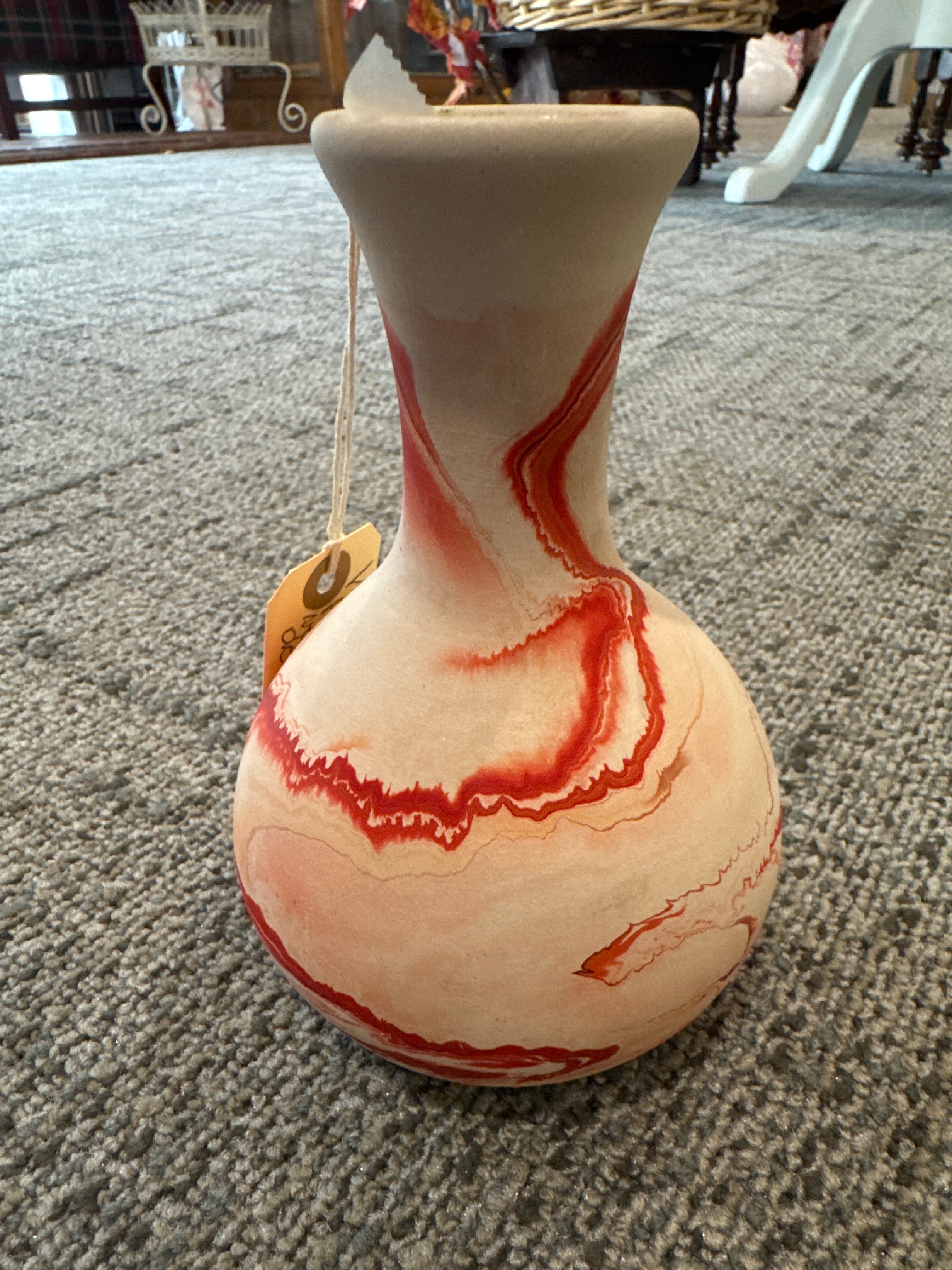 Vintage, Nemadji pottery vase